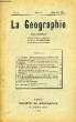 La Géographie n°1-2, TOME LII. GRANDIDIER M.G.
