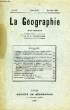 La Géographie n°4-5, TOME XLIV. GRANDIDIER M.G.