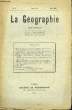 La Géographie n°1, TOME XL.. GRANDIDIER M.G.