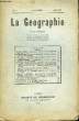 La Géographie n°4, TOME XXXIX. GRANDIDIER M.G.