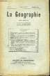 La Géographie n°5, TOME XXXVIII. GRANDIDIER M.G.