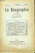 La Géographie n°5, TOME XXXVII. GRANDIDIER M.G.