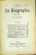 La Géographie n°3, TOME XXXVII. GRANDIDIER M.G.