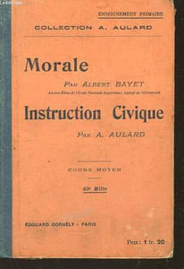 Leçons de Morale. Cours moyen