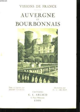 Auvergne et Bourbonnais.. CHAGNY André