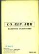 Co. Rep. Arm. Catalogue de Produits Plastiques.. CO.REP.ARM.
