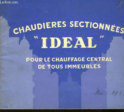 "Chaudières sélectionnées""Idéal""". IDEAL