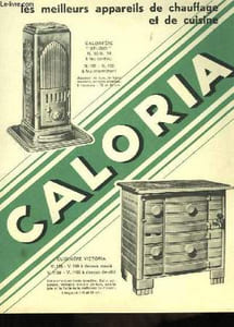 Catalogue d'appareils de chauffage et de cuisine