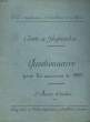 Cours de Géographie. Questionnaire, pour les examens de 1899. 2ème année d'études.. COLLECTIF