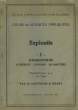 Cours de Sciences Appliqu&eacute;es. Explosifs. 1&egrave;re partie : atomistique, l'&eacute;nergie, l'atome et la mati&egrave;re. Fascicule 1 et 2. CAPITAINE NARDI