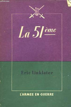 La 51ème (Highland Division).. LINKMATER Eric