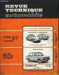 Revue Technique Automobile. 351. CROMBACK Michel & COLLECTIF