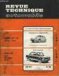 Revue Technique Automobile. N°345. CROMBACK Michel & COLLECTIF