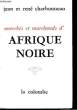 Marchés et marchands d'Afrique Noire.. CHARBONNEAU Jean et René