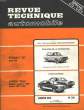 Revue Technique Automobile. N°374. CROMBACK Michel & COLLECTIF
