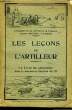 Les Leçons de l'Artilleur. Le Livre du canonnier avec la manoeuvre illustrée du 75.. LAFFARGUE  et MOURETON Cap.