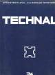 Catalogue Technal. Architectural Aluminium Systems.. TECHNAL