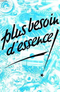 Plus besoin d'essence. Hafroy.