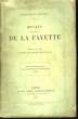 Oeuvres de Madame de La Fayette.. MADAME DE LA FAYETTE