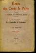 Ecrits des Curés de Paris contre la Politique et la Morale des Jésuites (1656). RECALDE I. de