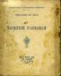 Le Sacrifice d'Abraham. DE BEZE Théodore