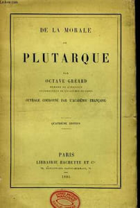 De la morale de Plutarque.
