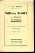 William Blake. Myticisme et Poésie.. BERGER Pierre
