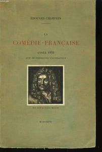 La Comédie-Française. Année 1935