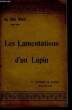 Les Lamentations d'un Lapin.. DU PUY H.