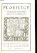 Florilège de livres anciens, rares et précieux. N°6. COLLECTIF