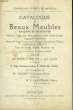 Catalogue de Beaux Meubles anciens et modernes.. VINCENT et CHAMPSAUR
