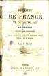 Histoire de France et du Moyen Âge, du Ve au XIVe siècle.. DURUY V.