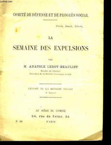 La Semaine des Expulsions.