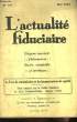 L'actualité fiduciaire n°101. MEARY A.