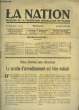 La Nation N°22 - 3ème année. CAVAILLE-COLL A.