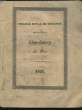 Distribution des Prix. 1827. COLLEGE ROYALE DE TOURNON