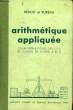 Arithmétique Appliquée.. BENOIT A. et BUREAU H. Mlle