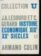 Histoire Economique, XIXe et XXe siècles. TOME I. LESOURD Jean-Alain et GERARD Claude.