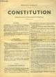 Constitution (Projet présenté par le Gouvernement de la République). REPUBLIQUE FRANCAISE
