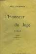 L'Honneur du Juge. LAGRANGE Paul