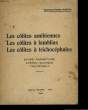Les Côlites amibiennes - Les Côlites à lamblias - Les Côlites à trichocéphales.. MARTIN Pierre