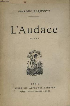 L'Audace. FORMONT Maxime