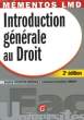Introduction générale au Droit.. DRUFFIN-BRICCA Sophie et HENRY Laurence-Caroline.