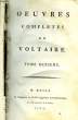 Oeuvres Complètes de Voltaire. TOME X. VOLTAIRE