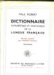 Dictionnaire alphabétique et analogique de la Langue Française. EN 6 TOMES. ROBERT Paul