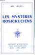 Les Mystères Rosicruciens.. HEINDEL Max