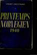 Printemps Norvégien 1940. ENGSTRAND Stuart
