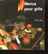 Menus pour grils.. LINE Yetty