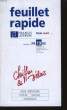Feuillet Rapide. Chiffres et Délais.. COLLECTIF