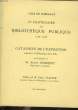 IIeme Centenaire de la Bibliothèque Publique 1736 - 1936. Catalogue de l'Exposition. MARQUET Adrien et la VILLE DE BORDEAUX